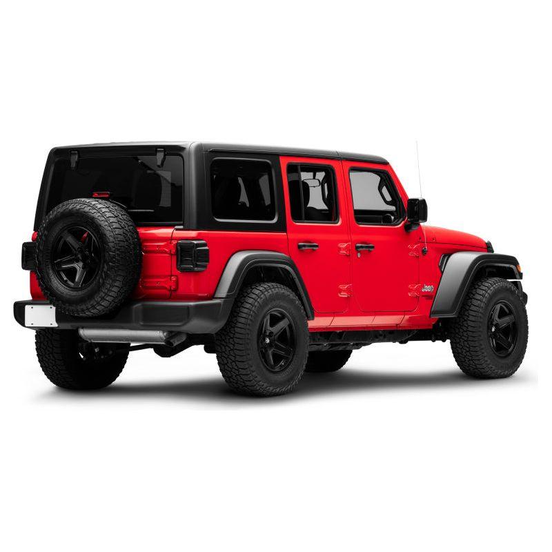 Raxiom J133942-JL - RAXJ133942-JL - Raxiom 18-22 Jeep Wrangler JL LED Tail Lights- Black Housing (Smoked Lens) - Shipped in Europe - Tuningsupply.com