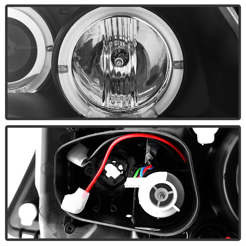 SPYDER 5009005 - SPY5009005 - Spyder BMW E90 3-Series 06-08 Projector LED Halo Amber Reflector Rplc Bulb Blk PRO-YD-BMWE9005-AM-BK - Shipped in Europe - Tuningsupply.com