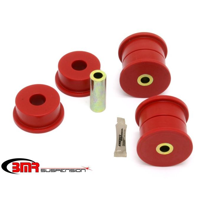 BMR Suspension BK029 - BMRBK029 - BMR 10-15 5th Gen Camaro Pro Version Differential Mount Bushing Kit (Polyurethane) - Red - Shipped in Europe - Tuningsupply.com