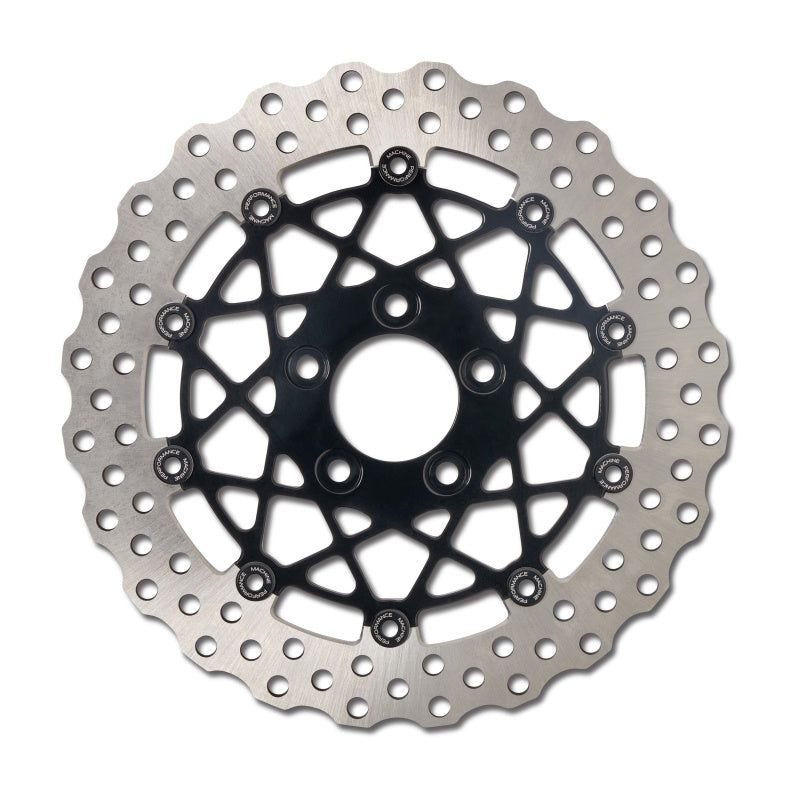 Performance Machine 0133-1539S-B - PFM0133-1539S-B - Performance Machine Disc/Carr Speedstar 11.5in x .20 FF No O/S Rr - Black Ano - Shipped in Europe - Tuningsupply.com