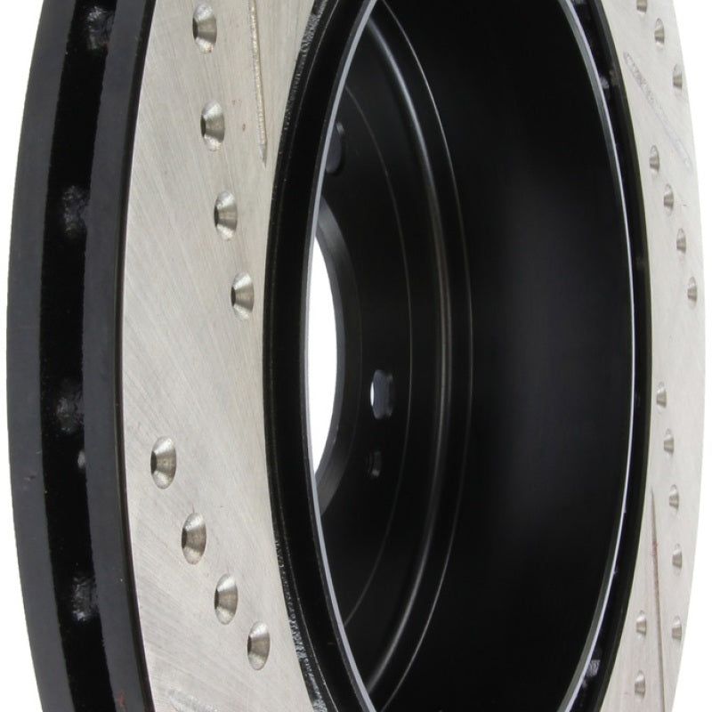 Stoptech 127.46075L - STO127.46075L - StopTech Slotted & Drilled Sport Brake Rotor - Shipped in Europe - Tuningsupply.com