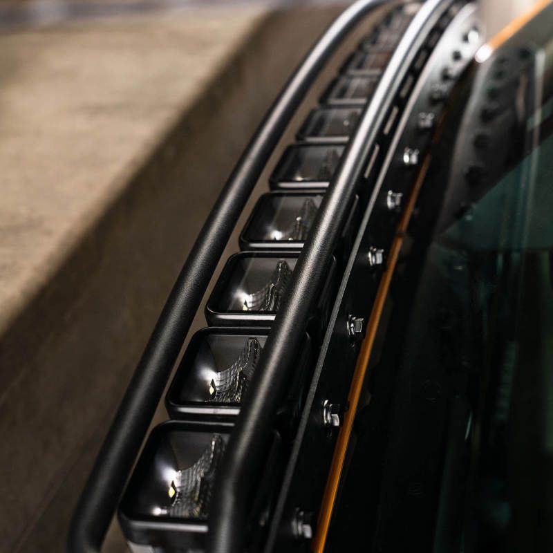 DV8 Offroad LBBR-03 - DVELBBR-03 - DV8 21+ Ford Bronco Curved Light Bracket for 12 3in. Pod Lights - Shipped in Europe - Tuningsupply.com