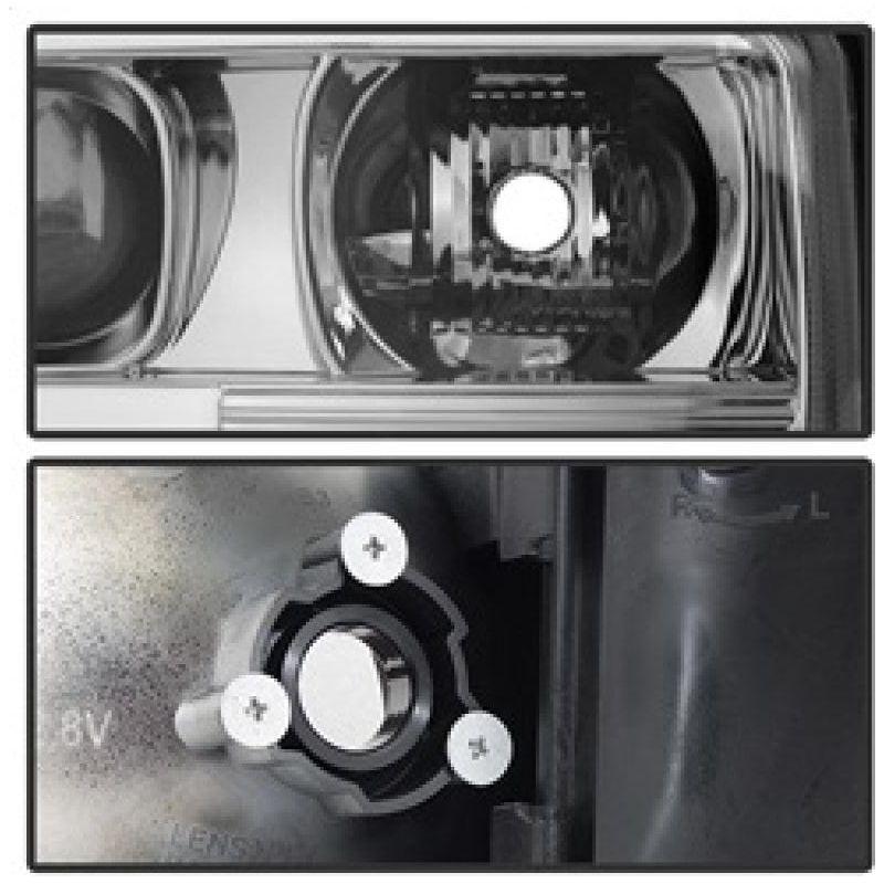 SPYDER 5084620 - SPY5084620 - Spyder GMC Sierra 1500/2500/3500 99-06 V2 Projector Headlights - DRL - Chrome PRO-YD-CDE00V2-LB-C - Shipped in Europe - Tuningsupply.com