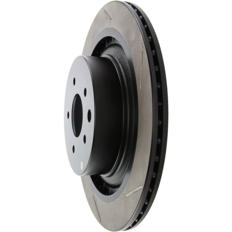 Stoptech 126.42101SL - STO126.42101SL - StopTech Power Slot Nissan 370z / Infiniti G37 SportStop Slotted Rear Left Rotor - Shipped in Europe - Tuningsupply.com
