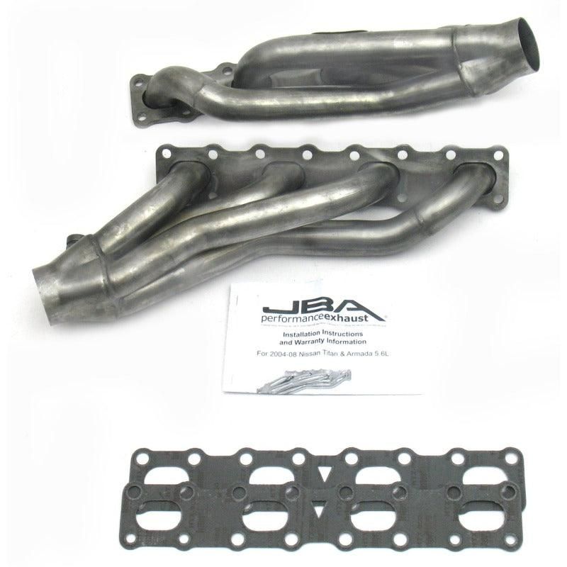 JBA 1400S - JBA1400S - JBA 04-15 Nissan 5.6L VK56DE Oval Port 1-5/8in Primary Raw 409SS Cat4Ward Header - Shipped in Europe - Tuningsupply.com