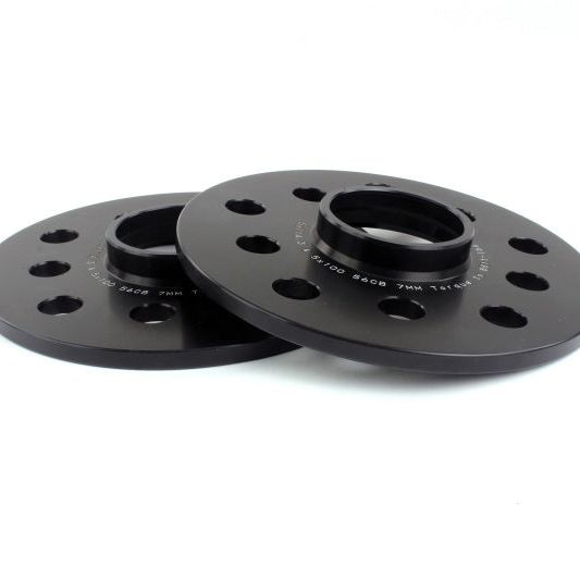Perrin Performance PSP-WHL-107BK - PERPSP-WHL-107BK - PERRIN Subaru/Toyota/Scion 7mm Wheel Spacers (Slip-On Style With Studs) 5x114.3/5x100 56mm CB - Pair - Shipped in Europe - Tuningsupply.com