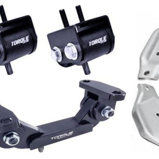 Torque Solution TS-SU-250.2-PL - TQSTS-SU-250.2-PL - Torque Solution Engine/Transmission Mount Kit w/ OEM Mount Plates: 02-14 Subaru WRX / 04+ STI - Shipped in Europe - Tuningsupply.com