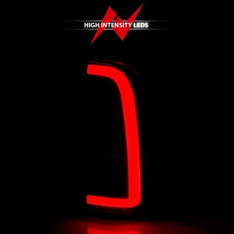 ANZO 311411 - ANZ311411 - ANZO 00-06 Toyota Tundra LED Taillights w/ Light Bar Black Housing Clear Lens - Shipped in Europe - Tuningsupply.com