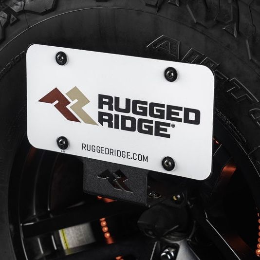 Rugged Ridge 11585.25 - RUG11585.25 - Rugged Ridge Tag Relocation Bracket Rear 18-20 Jeep Wrangler JL - Shipped in Europe - Tuningsupply.com