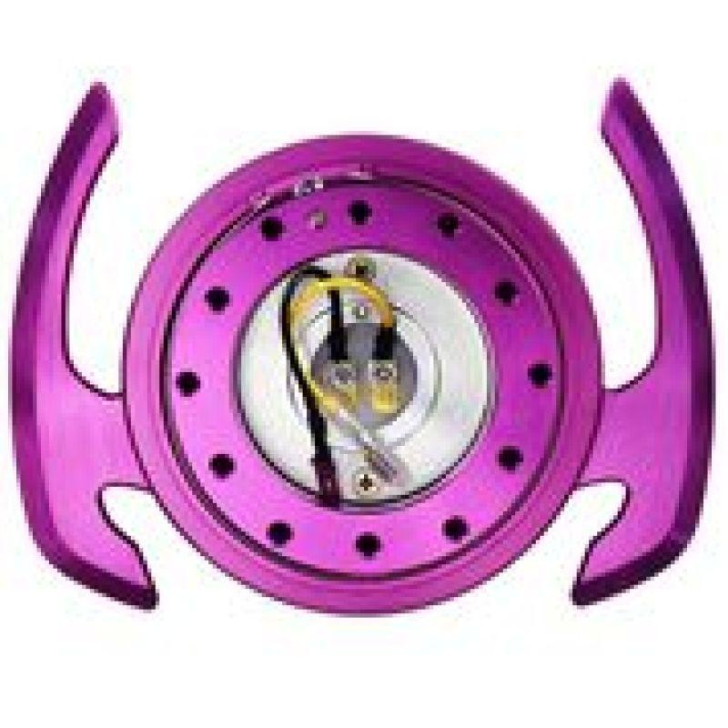 NRG SRK-700PP - NRGSRK-700PP - NRG Quick Release Kit Gen 4.0 - Purple Body / Purple Ring w/ Handles - Shipped in Europe - Tuningsupply.com