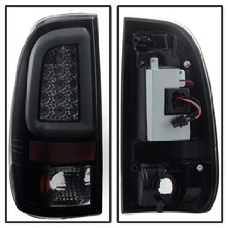 SPYDER 5084248 - SPY5084248 - Spyder 97-03 Ford F150 Stylsd. F250 V3 Lght Bar LED Tail Lights - Blk Smk ALT-YD-FF15097V3-LBLED-BSM - Shipped in Europe - Tuningsupply.com