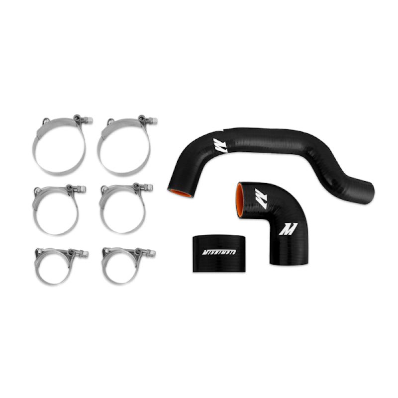 Mishimoto MMHOSE-SUB-INT4BK - MISMMHOSE-SUB-INT4BK - Mishimoto 04-07 Subaru WRX STI (STI only) USDM Black Silicone Intercooler Hoses - Shipped in Europe - Tuningsupply.com