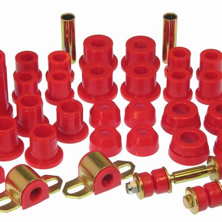 Prothane 18-2002 - PRO18-2002 - Prothane 84-88 Toyota Truck 2wd Total Kit - Red - Shipped in Europe - Tuningsupply.com