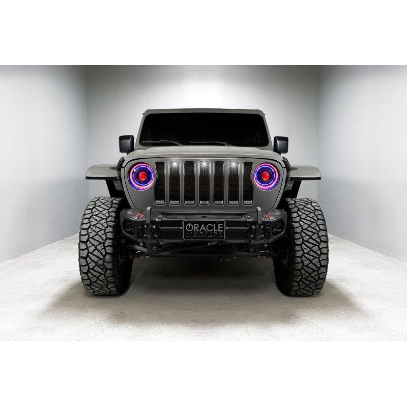 ORACLE Lighting 5871-001 - ORL5871-001 - Oracle Pre-Runner Style LED Grille Kit for Jeep Gladiator JT - White - Shipped in Europe - Tuningsupply.com
