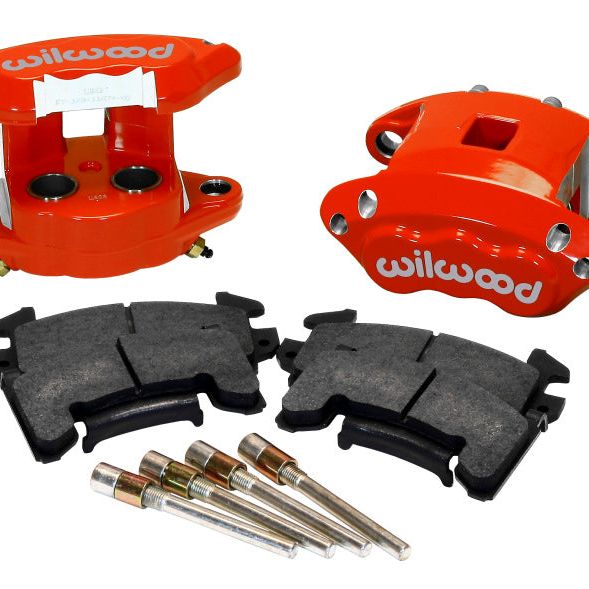 Wilwood 140-12101-R - WIL140-12101-R - Wilwood D154 Rear Caliper Kit - Red 1.12 / 1.12in Piston 1.04in Rotor - Shipped in Europe - Tuningsupply.com