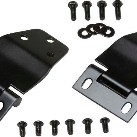 Kentrol 50421 - KEN50421 - Kentrol 77-86 Jeep CJ7 Hardtop Liftgate Hinge Pair - Powdercoat Black - Shipped in Europe - Tuningsupply.com