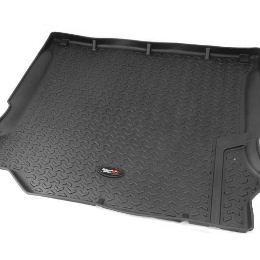 Rugged Ridge 12975.03 - RUG12975.03 - Rugged Ridge Floor Liner Cargo Black 2007-2018 Jeep Wrangler Unlimited JK 4 Dr - Shipped in Europe - Tuningsupply.com