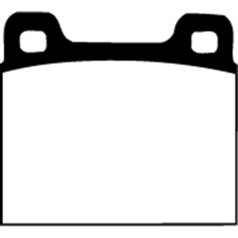 EBC DP3104C - EBCDP3104C - EBC 73-77 Porsche 911 2.7L Redstuff Front/Rear Brake Pads - Shipped in Europe - Tuningsupply.com
