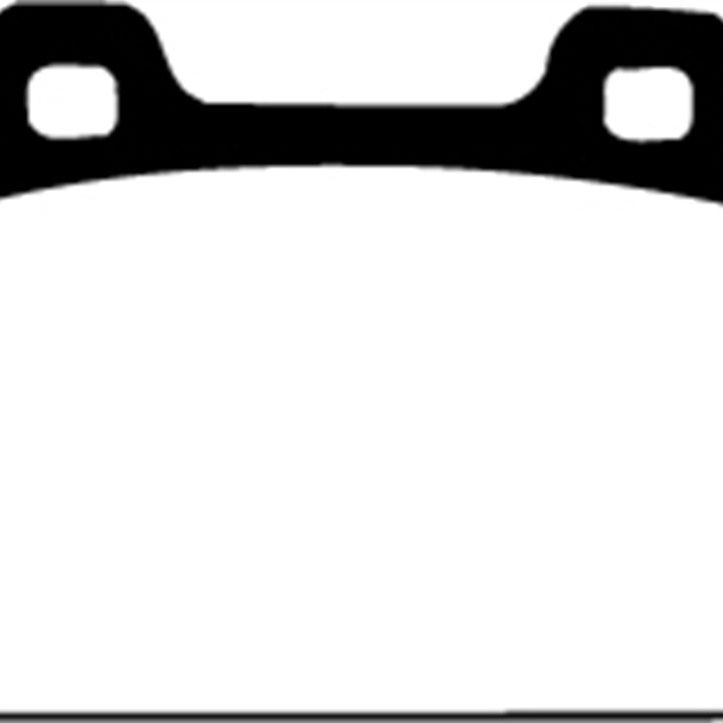 EBC DP4104R - EBCDP4104R - EBC 64-69 Porsche 911 2.0 (M Caliper) (Solid front rotor) Yellowstuff Front Brake Pads - Shipped in Europe - Tuningsupply.com