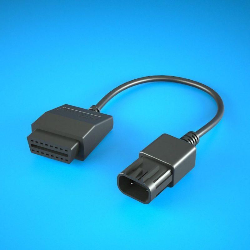 HP Tuners H-002-08 - HPTH-002-08 - HPT OBDII Adapter Cable - Polaris & Indian - Shipped in Europe - Tuningsupply.com