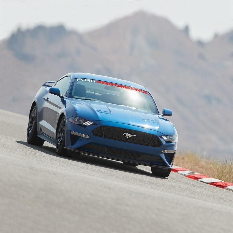 Ford Racing M-1820-MR - FRPM-1820-MR - Ford Performance 2015-2017 Mustang Windshield Banner Ford Performance - White / Red - Shipped in Europe - Tuningsupply.com