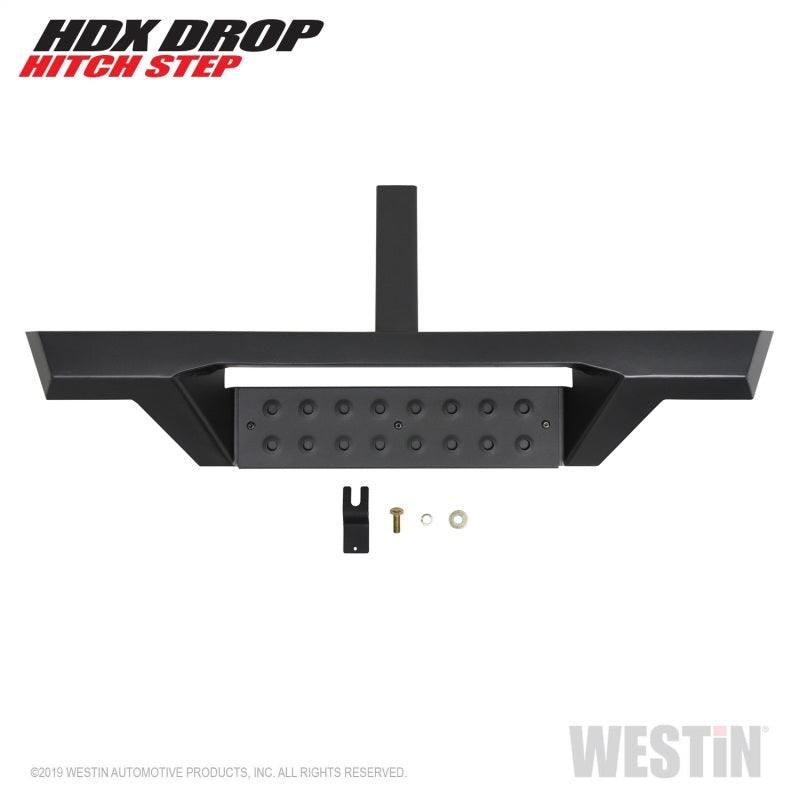 Westin 56-10015 - WES56-10015 - Westin HDX Drop Hitch Step 34in Step 2in Receiver - Textured Black - Shipped in Europe - Tuningsupply.com