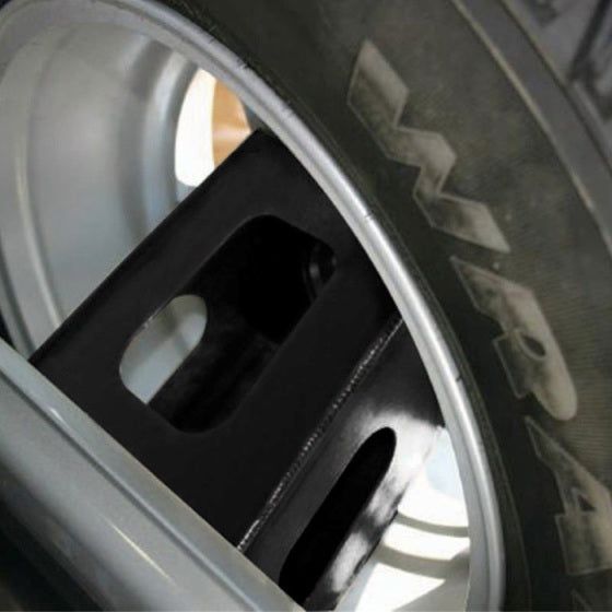 Rampage 86616 - RAM86616 - Rampage 1987-1995 Jeep Wrangler(YJ) Rear Tailgate Tire Extender - Black - Shipped in Europe - Tuningsupply.com