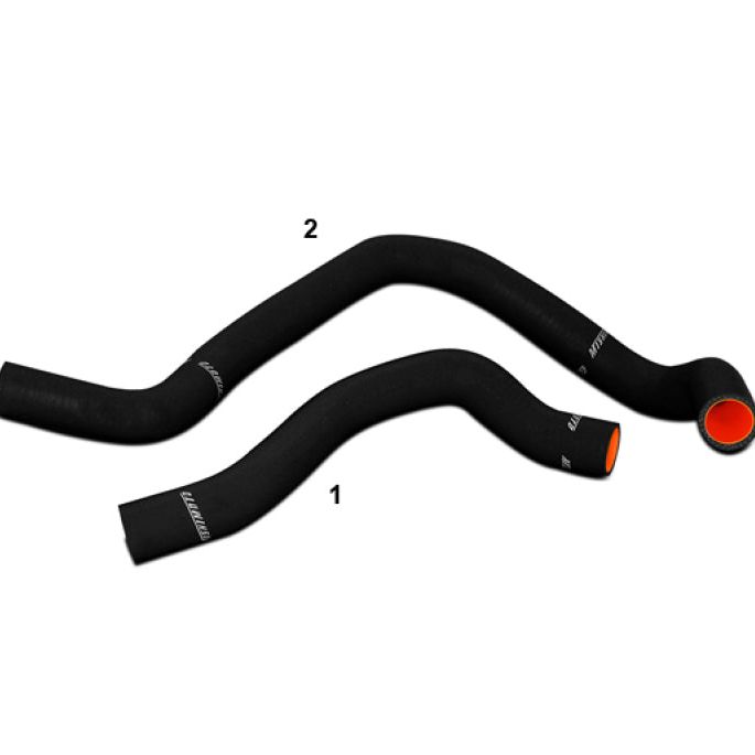 Mishimoto MMHOSE-CIV-88B16BK - MISMMHOSE-CIV-88B16BK - Mishimoto 88-91 Honda Civic w/ B16 Black Silicone Hose Kit - Shipped in Europe - Tuningsupply.com