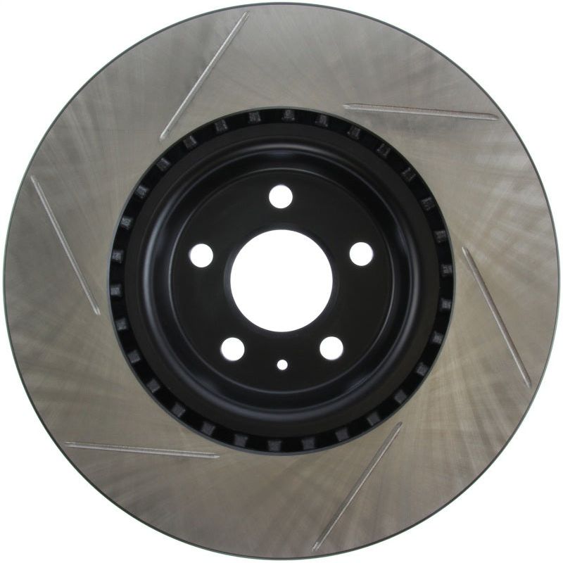 Stoptech 126.33138SL - STO126.33138SL - StopTech Power Slot 12 Audi A6 Quattro/11-12 A7 Quattro / 7/11-13 S4 Front Left Slotted Rotor - Shipped in Europe - Tuningsupply.com
