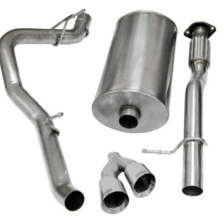 CORSA Performance 14914 - COR14914 - Corsa 2009-2013 Chevrolet Suburban 1500 5.3L V8 Polished Sport Cat-Back Exhaust - Shipped in Europe - Tuningsupply.com
