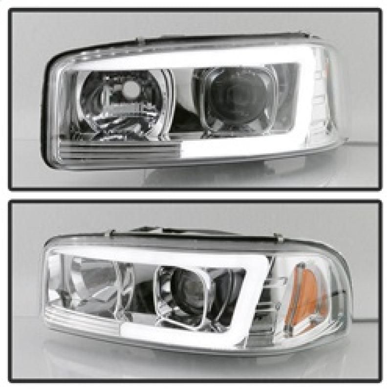 SPYDER 5084620 - SPY5084620 - Spyder GMC Sierra 1500/2500/3500 99-06 V2 Projector Headlights - DRL - Chrome PRO-YD-CDE00V2-LB-C - Shipped in Europe - Tuningsupply.com