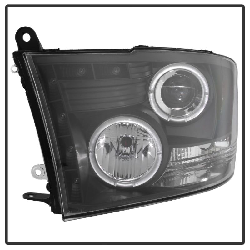 SPYDER 5010032 - SPY5010032 - Spyder Dodge Ram 1500 09-14 10-14 Projector Headlights Halogen- LED Halo LED - Blk PRO-YD-DR09-HL-BK - Shipped in Europe - Tuningsupply.com