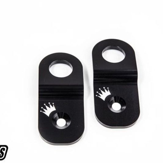 Turbo XS WS02-RS-BLK-2 - TXSWS02-RS-BLK-2 - Turbo XS Subaru 02-07 WRX / 04-07 STi Radiator Stay No Hood Prop - Black - Shipped in Europe - Tuningsupply.com