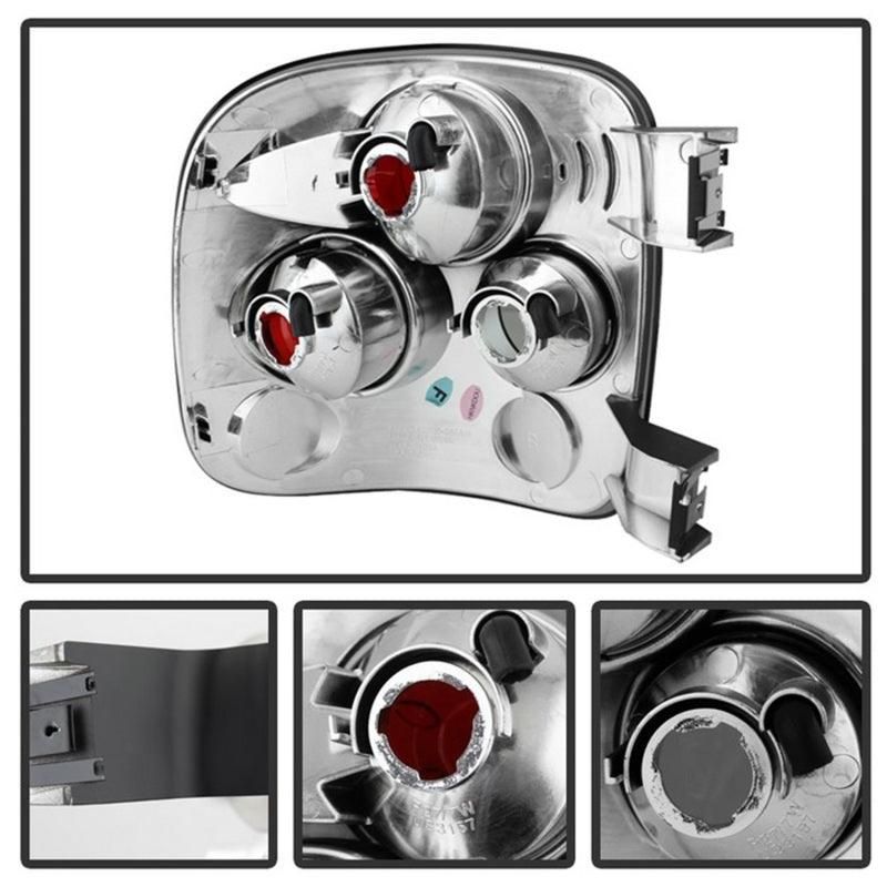 SPYDER 5078070 - SPY5078070 - Spyder Chevy Silverado Stepside 99-04 Euro Style Tail Lights Black Smoke ALT-YD-CS99STS-BSM - Shipped in Europe - Tuningsupply.com