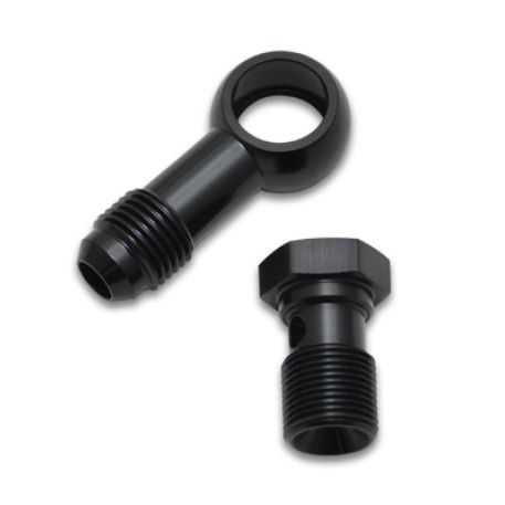 Vibrant 11563 - VIB11563 - Vibrant Single -4AN 7/16-24 Aluminum Male Banjo Adapter Assembly - Shipped in Europe - Tuningsupply.com