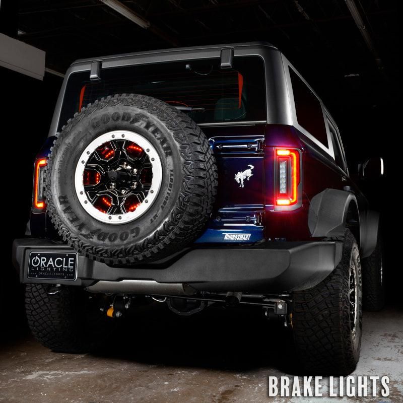 ORACLE Lighting 5892-504 - ORL5892-504 - Oracle Lighting 21-22 Ford Bronco Flush Style LED Taillights - Shipped in Europe - Tuningsupply.com