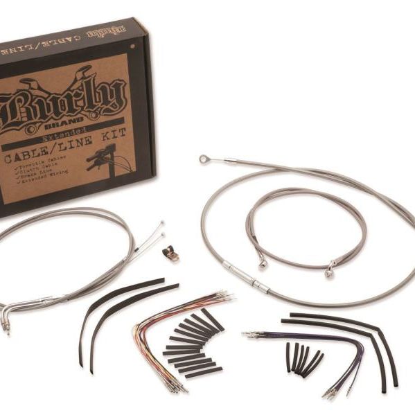 Burly Brand B30-1053 - BURB30-1053 - Burly Brand Control Kit 16in - Stainless Steel - Shipped in Europe - Tuningsupply.com