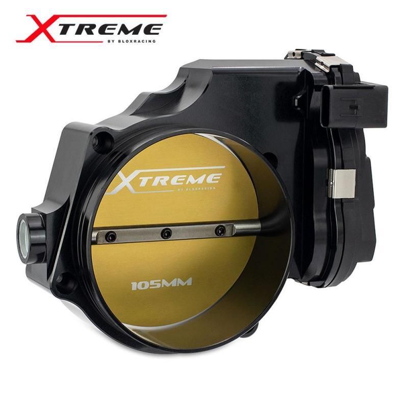 BLOX Racing BXIM-00255-BK - BLOBXIM-00255-BK - BLOX Racing 2015+ Dodge Hellcat / Jeep Trackhawk 6.2L 105mm Electronic Billet Throttle Body - Black - Shipped in Europe - Tuningsupply.com
