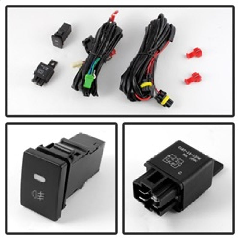 SPYDER 5020826 - SPY5020826 - Spyder Toyota Tundra 07-13 All Double Cab/CrewMax OEM Fog Lightsw/swch Smke FL-CL-TTU07-SM - Shipped in Europe - Tuningsupply.com