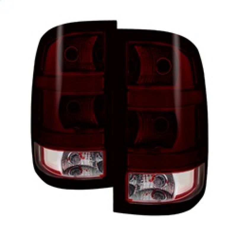 SPYDER 9032011 - SPY9032011 - xTune GMC Sierra 2007-2013 OEM Style Tail Light Red Smoked ALT-JH-GS07-OE-RSM - Shipped in Europe - Tuningsupply.com