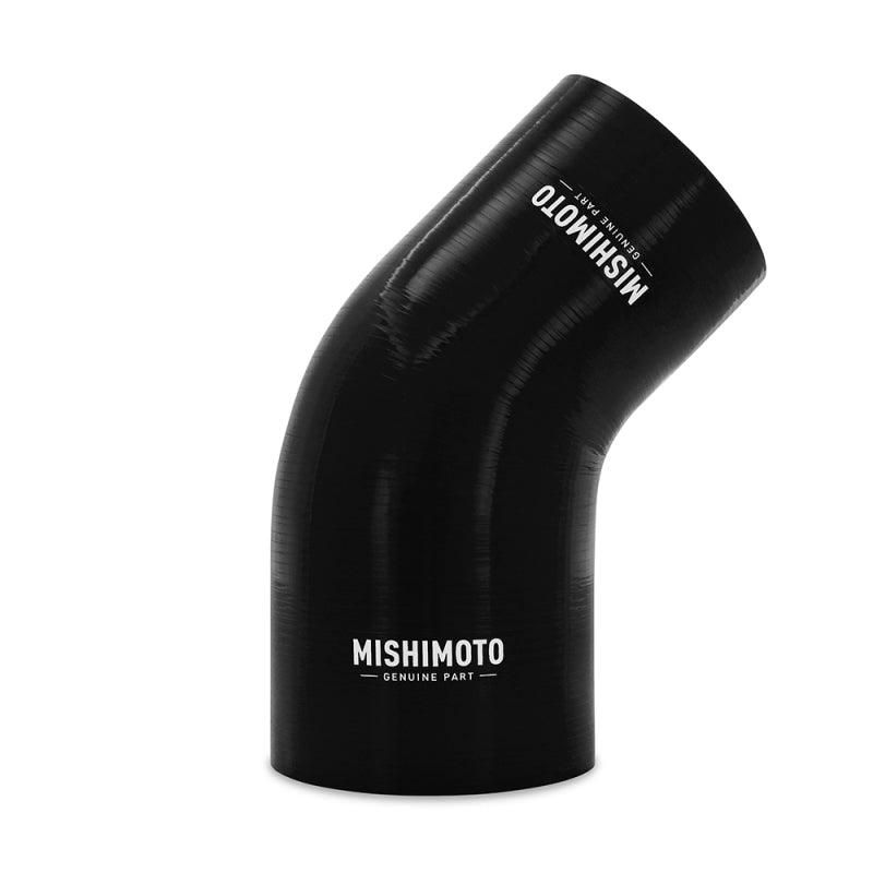 Mishimoto MMCP-R45-30375BK - MISMMCP-R45-30375BK - Mishimoto Silicone Reducer Coupler 45 Degree 3in to 3.75in - Black - Shipped in Europe - Tuningsupply.com