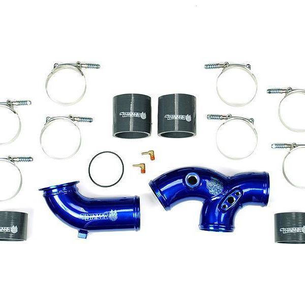 Sinister Diesel SD-INTEL-7.3-BK - SINSD-INTEL-7.3-BK - Sinister Diesel 99.5-03 Ford 7.3L Powerstroke Intake Elbow - Shipped in Europe - Tuningsupply.com