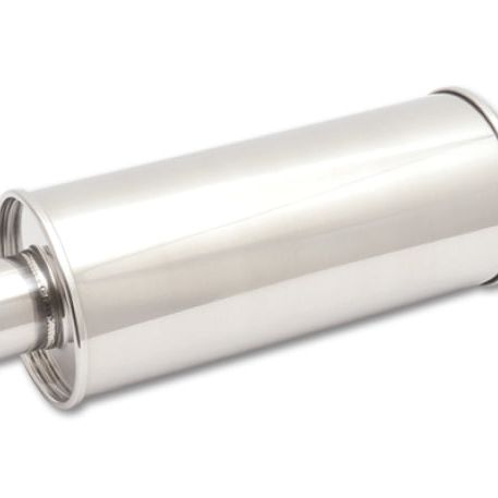 Vibrant 1124 - VIB1124 - Vibrant StreetPower Round Muff 5in x 9in x 14in long body 3.5in in I.D. x 3.5in out Center-Center - Shipped in Europe - Tuningsupply.com