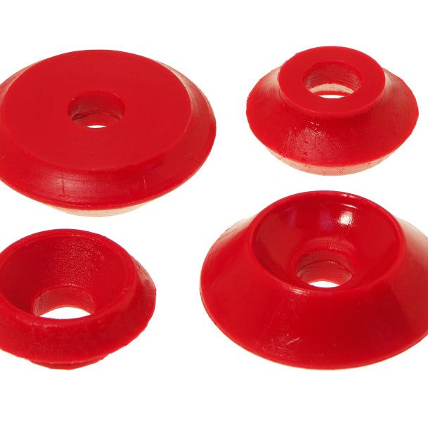 Prothane 22-901 - PRO22-901 - Prothane 84 & Earlier VW Rabbit / Golf 1 Rear Shock Tower Bushings - Red - Shipped in Europe - Tuningsupply.com