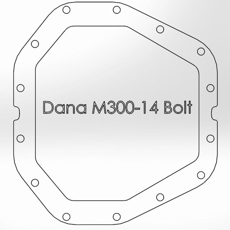 aFe 46-70382 - AFE46-70382 - aFe Power Rear Diff Cover Black w/Machined Fins 17 Ford F-350/F-450 6.7L (td) Dana M300-14 (Dually) - Shipped in Europe - Tuningsupply.com