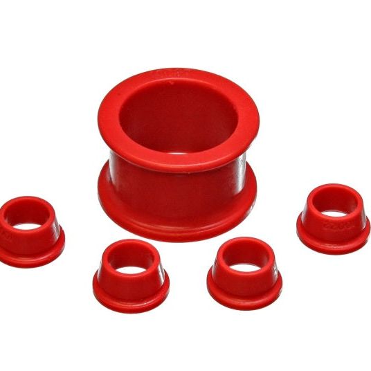 Energy Suspension 16.10104R - ENG16.10104R - Energy Suspension 96-00 Honda Civic/CRX / 99-00 Honda Civic Si Red Power Steering Rack Bushing Set - Shipped in Europe - Tuningsupply.com
