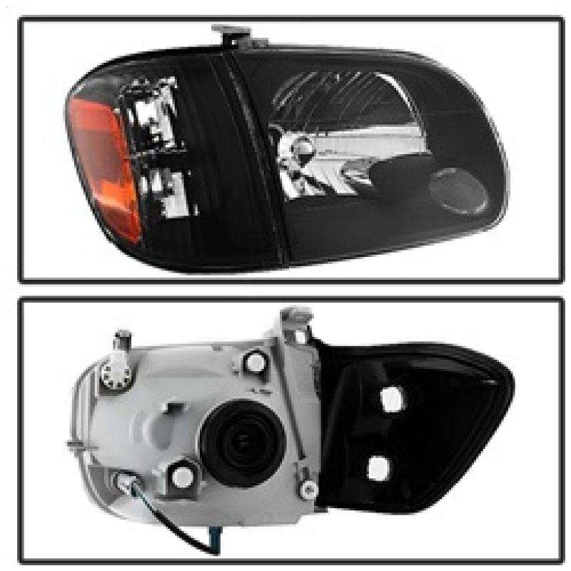 SPYDER 9034336 - SPY9034336 - xTune Toyota Tundra Double Cab 05-06 OEM Style Headlights & Corner Lights Black HD-JH-TTUN05-AM-BK - Shipped in Europe - Tuningsupply.com