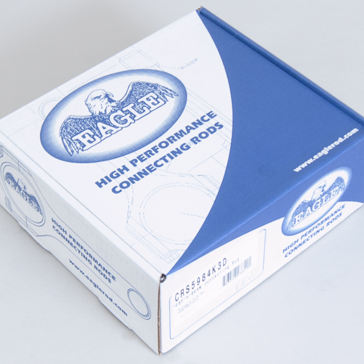 Eagle CRS5984K3D - EAGCRS5984K3D - Eagle Honda/Acura K24 Engine 5.984in Length .864in Pin Connecting Rods (Set of 4) - Shipped in Europe - Tuningsupply.com