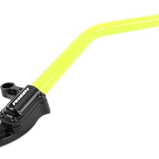 Perrin Performance PSP-SUS-056NY - PERPSP-SUS-056NY - PERRIN 08-14 WRX/STI/Impreza / 14-18 Forester / 13-17 Crosstrek / 05-09 Legacy FR Strut Bar - Yellow - Shipped in Europe - Tuningsupply.com