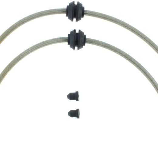 Stoptech 950.61007 - STO950.61007 - StopTech 2013-2014 Ford Focus ST (Euro Only) Stainless Steel Front Brake Lines - Shipped in Europe - Tuningsupply.com